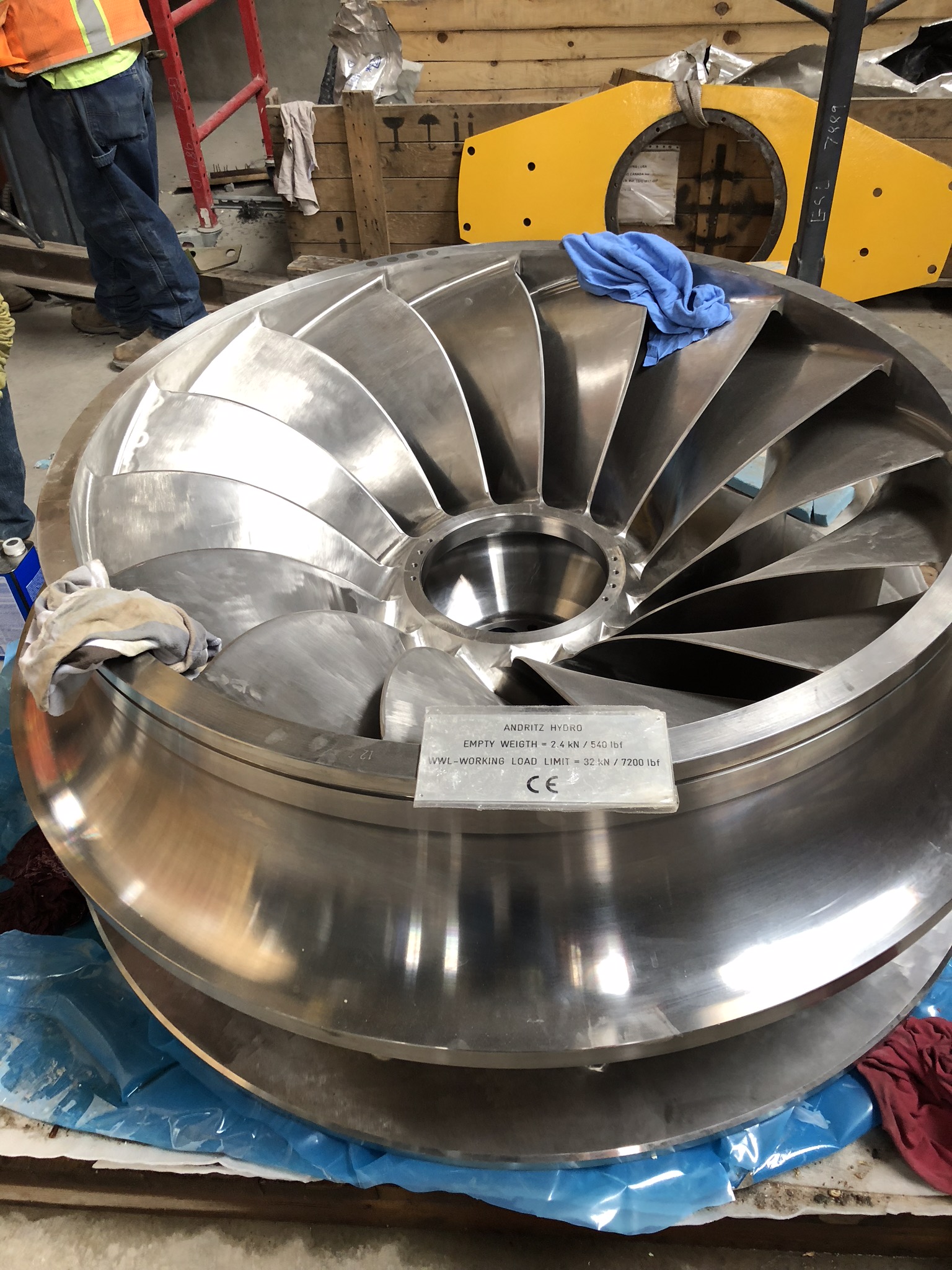 New metal turbine